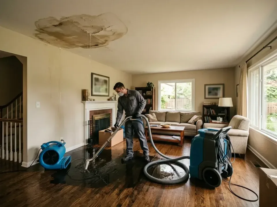 attic-pipe-burst-ceiling-drip-008 — frequently asked questions, Water Damage Restoration & Carpet Care in Woodfin, NC